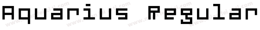 Aquarius Regular字体转换